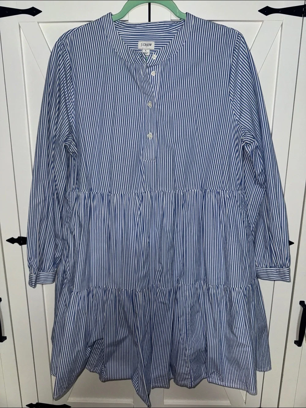 J CREW TIERED DRESS